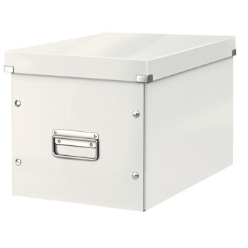 Leitz Click & Store WOW Aufbewahrungs- und Transportbox Cube Groß, 80% recycelter Karton