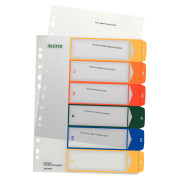 Leitz PC-beschriftbares Register, PP, extrabreit