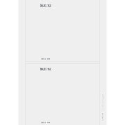 Leitz PC-beschriftbare Rückenschilder für Leitz Qualitäts-Ordner 180°