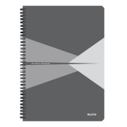 Leitz Office Collegeblock A4 kariert, spiralgebunden mit PP-Einband