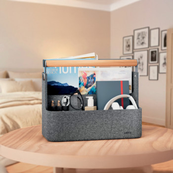 Leitz Hängender Schreibtisch Organizer mit Griff, aus Filz