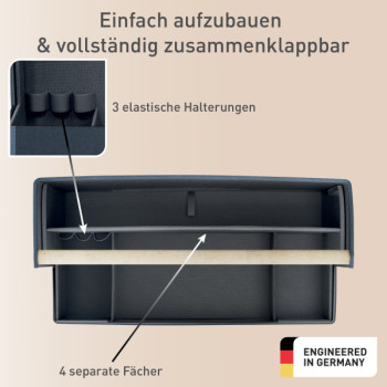 Leitz Schreibtisch Organizer mit Griff, aus Stoff