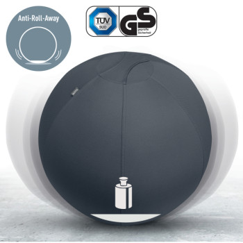 Leitz Ergo Active Sitzball mit Anti-Wegroll-Design, 65cm