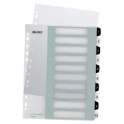 Leitz WOW PC-beschriftbares Register, PP, extrabreit