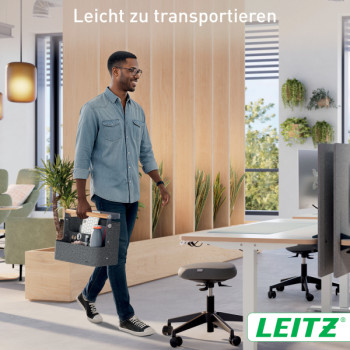 Leitz Hängender Schreibtisch Organizer mit Griff, aus Filz