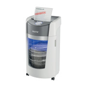 Leitz IQ OptiMax 550 Office Mikroschnitt Aktenvernichter Sicherheitsstufe P5 35 L - Weiß