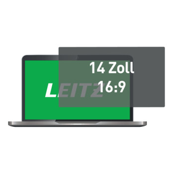 Leitz Abnehmbarer Blickschutzfilter für 14 Zoll Laptops (16:9)