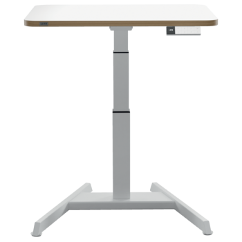 Leitz Ergo Compact Workstation Kleiner Elektrischer höhenverstellbarer Sitz-/Steh-Schreibtisch
