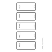 Leitz PC-beschriftbare Rückenschilder für Leitz Qualitäts-Ordner 180° WOW, Style. Solid und Urban Ch