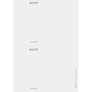 Leitz PC-beschriftbare Rückenschilder für Leitz Qualitäts-Ordner 180°