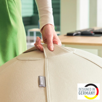 Leitz Ergo Active Sitzball mit Anti-Wegroll-Design, 75cm