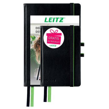 Leitz Complete Notizbuch A5 kariert + gratis A6 Notizbuch