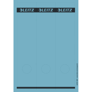 Leitz PC-beschriftbare Rückenschilder für Leitz Qualitäts-Ordner 180°, Standard- und Hartpappe-Ordne