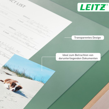 Leitz Schreibtischunterlage transparent, groß